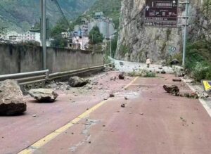Earthquake in Sichuan in China