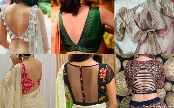 9 Latest Blouse Back Designs 2023