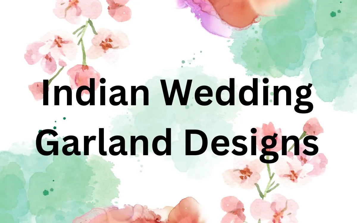 Indian Wedding Garland Designs