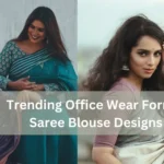 9 Trending Office Wear Formal Saree Blouse Designs