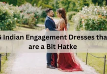 6 Indian Engagement Dresses that are a Bit Hatke
