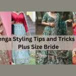 5 Lehenga Styling Tips and Tricks for the Plus Size Bride : Curvy Body Type Bridal Lehenga Styling Ideas