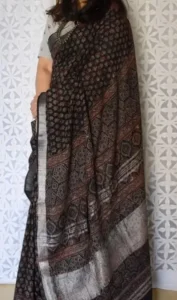 Handloom Cotton Saree for Farewell Party 