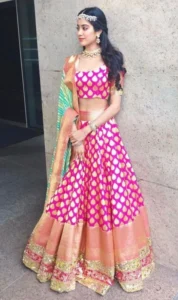 Lehenga From Old Saree