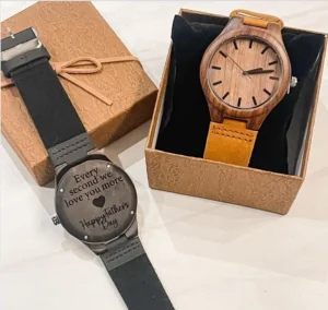 Personalized Engraved Watch for Father's Day 