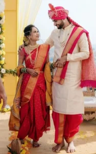 Reception Paithani Saree for Bride