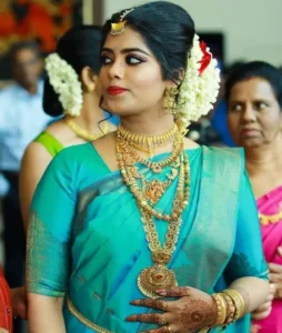 Wedding Reception Kerala Kasauv Sarees for Brides 