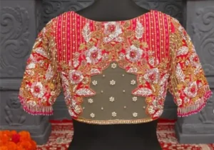 Aari Work Blouse Designs for Wedding 