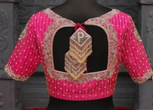 Aari Work Blouse Designs for Wedding 