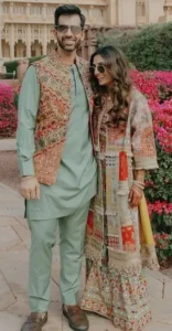 Boho Bride Groom Outfit for Sangeet 