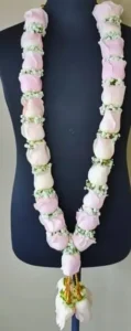 Pink Rose Garland For Wedding 