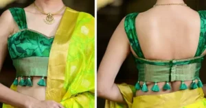 South Indian Half Saree Blouse Designs 