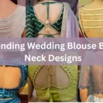 Trending Blouse Back Designs of this Year : Wedding Blouse Back Neck Designs