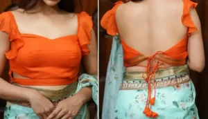 Trendy cotton saree blouse designs 