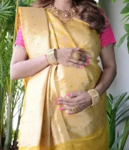 Banarasi Saree for Godh Baharai 