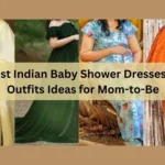Latest Indian Baby Shower Dresses and Outfits Ideas for Mom-to-Be