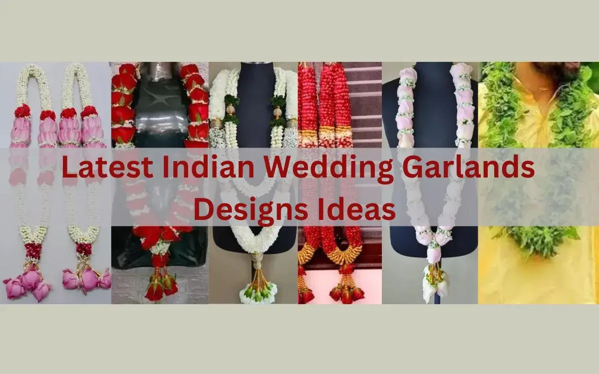 Top Indian Wedding Garland Designs Ideas In India : Latest Varmala Designs 1 Latest Indian Wedding Garlands Designs Ideas