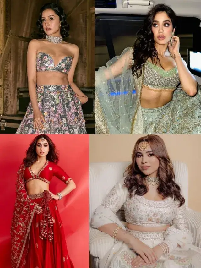 Latest Bollywood Actress Lehenga Designs Inspiration for this Festive Season